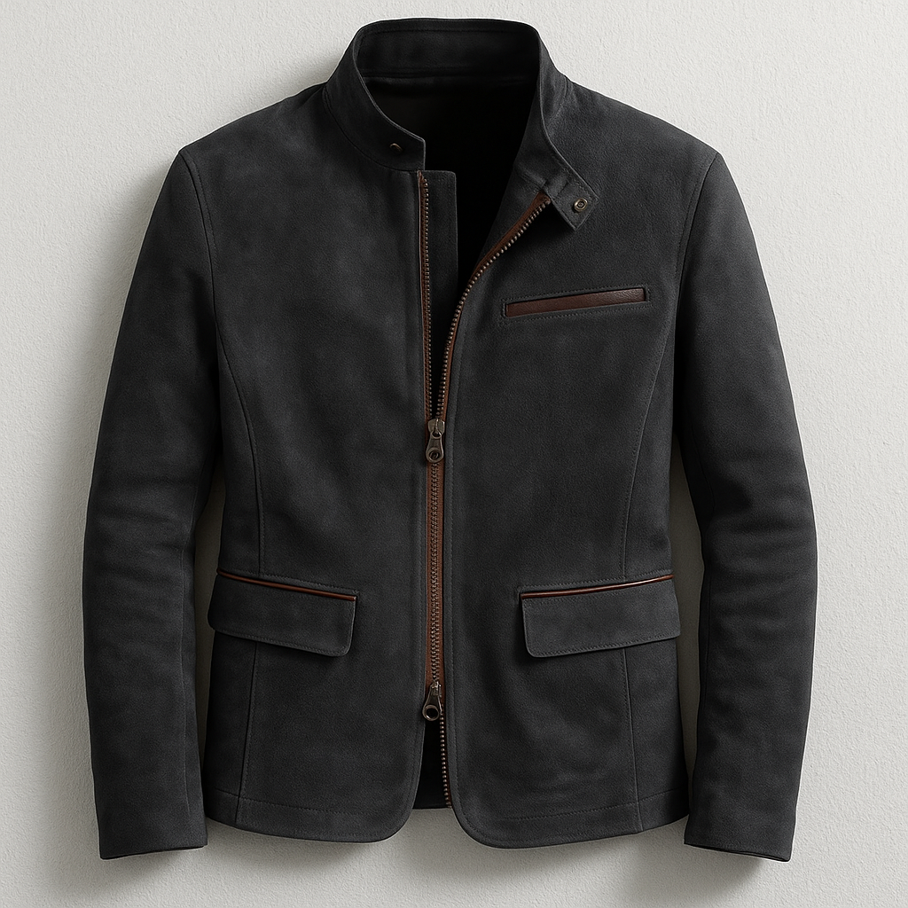 Miles | Soft Touch Suede Jacket